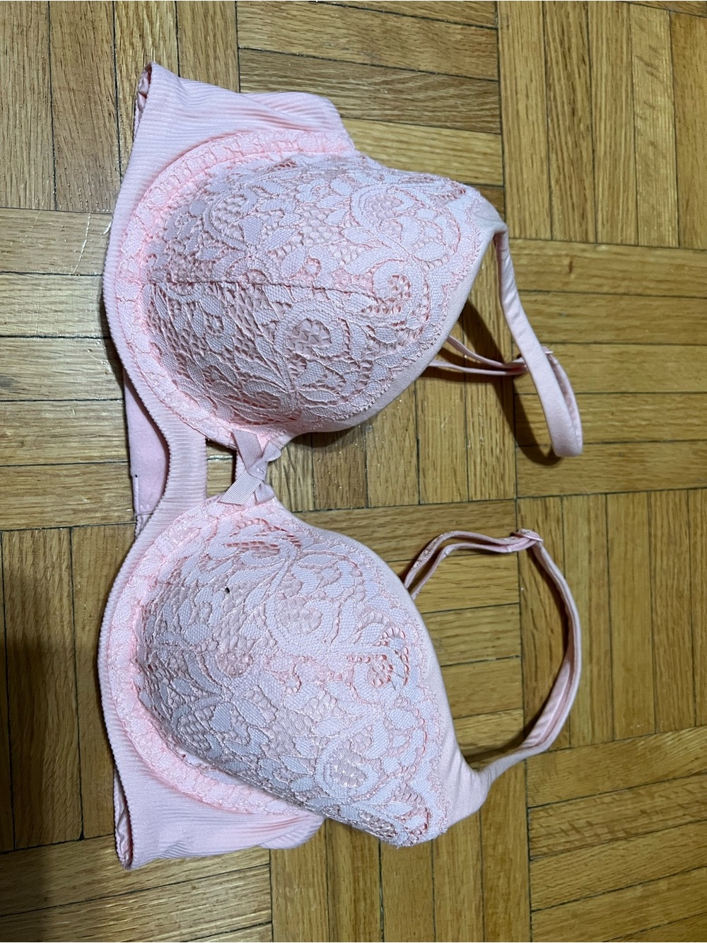 Victoria's Secret Pink Lace Push-Up Bra